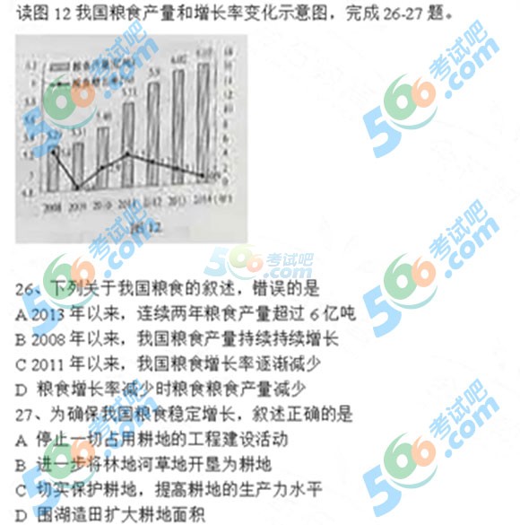 2015年山東省青島中考地理試題