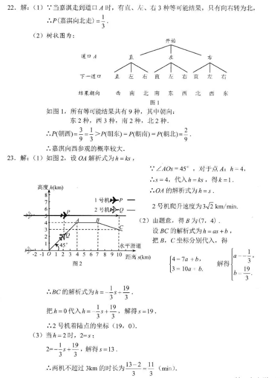 2021年河北省中考數(shù)學(xué)真題及答案已公布